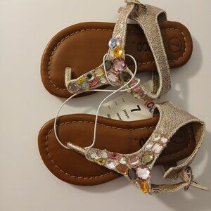 Circo Size 7 Jumper Kids Girls Shoes Cute Bedazzled